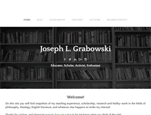 Tablet Screenshot of joegrabowski.com